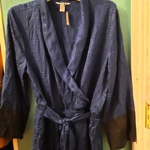 Navy Zebra Printed Victoria's Secret Jumpsuit